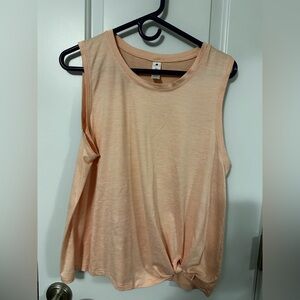 Yogalicious Light Peach Muscle Tee